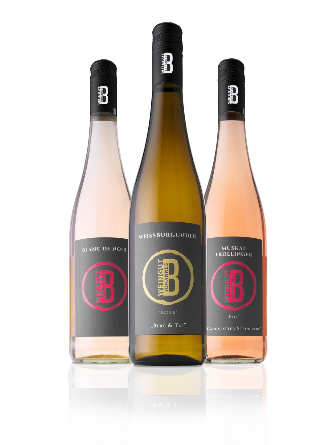 Frühlingsfreude, fein und klein, probier' die Welt in drei Flaschen Wein!