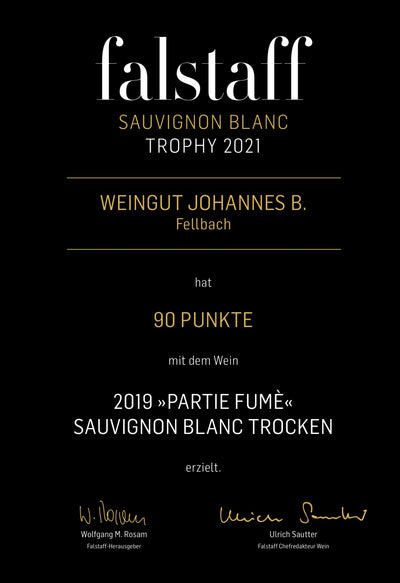 2023 Sauvignon Blanc "Partie Fumè" trocken