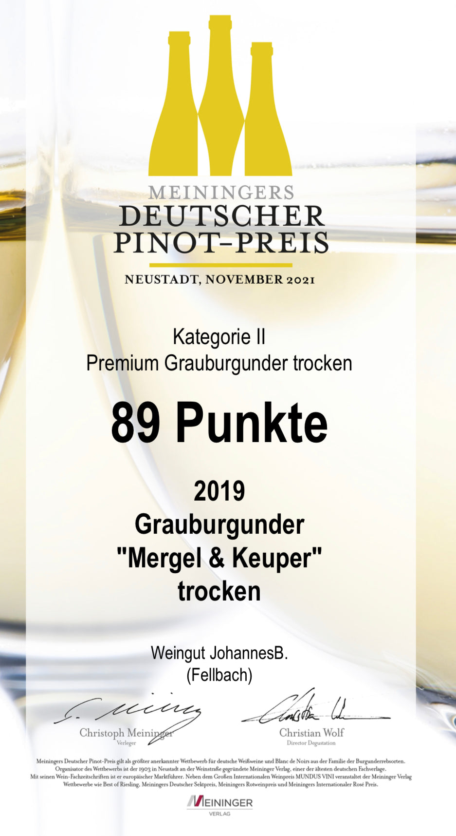 2023 Grauburgunder "Mergel & Keuper" trocken